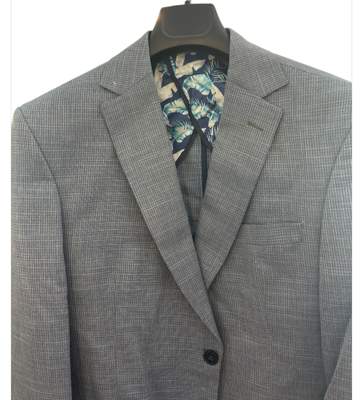 Enzo Resort sport coat JRM 1058 Blue Palms