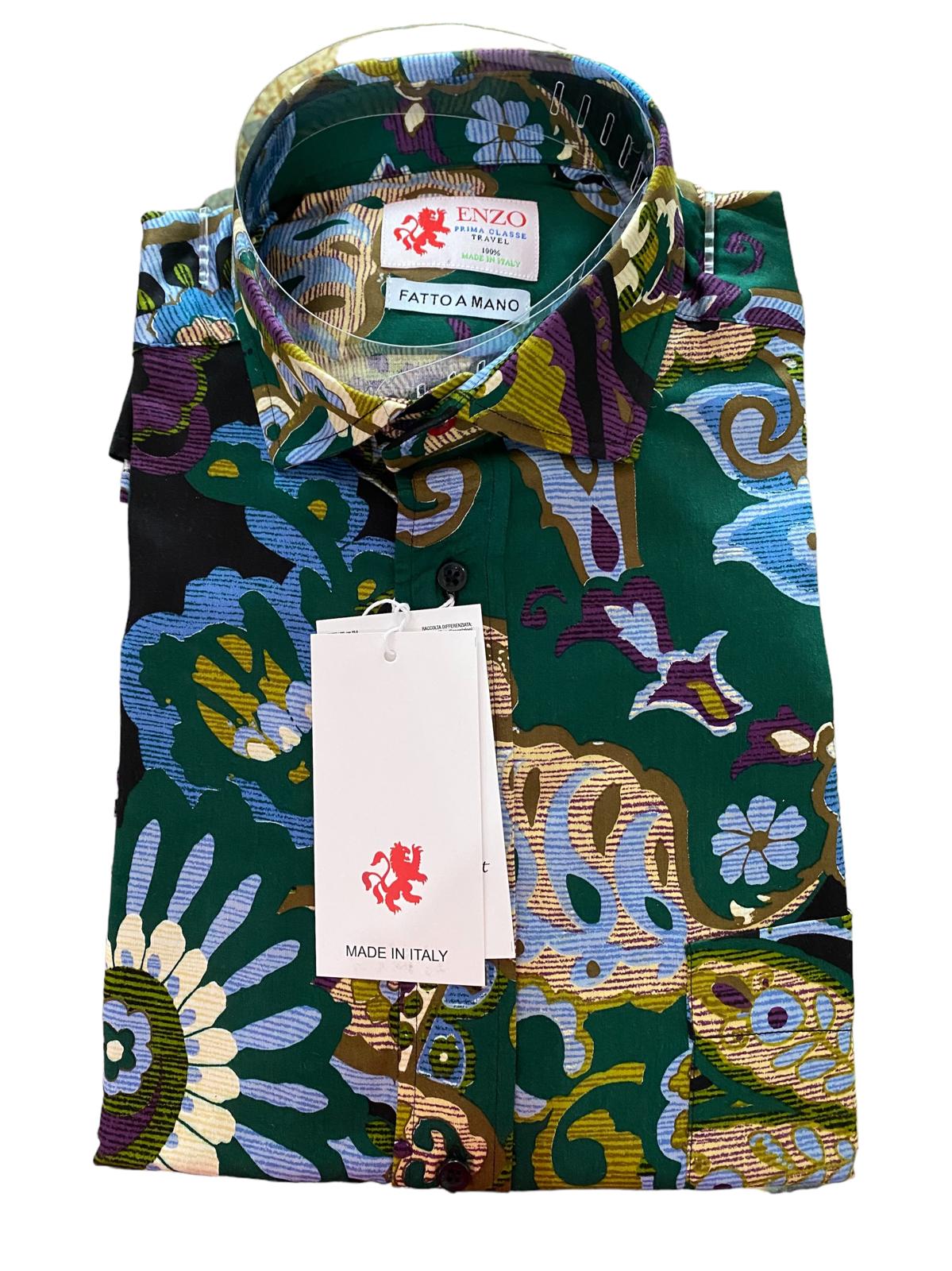 Enzo travel shorts sleeve V 12 C