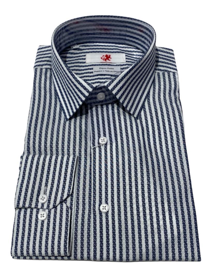 Enzo shirts white grey