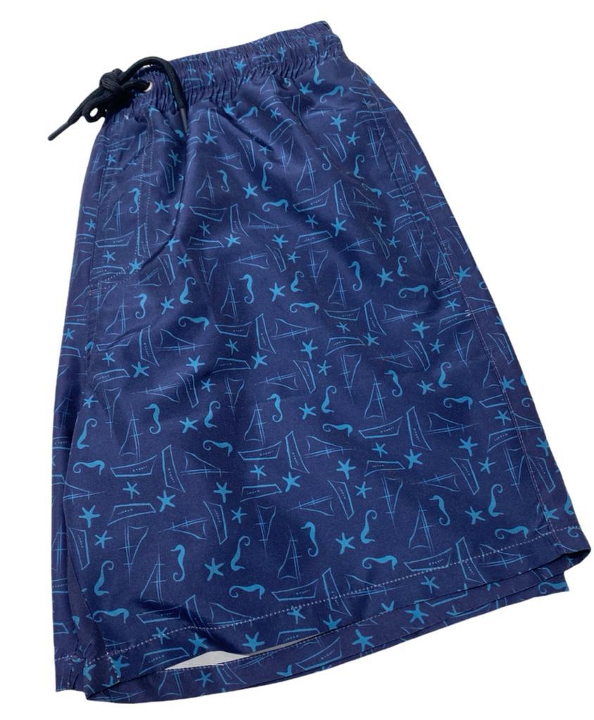 D,Aqua caballitos shorts navy