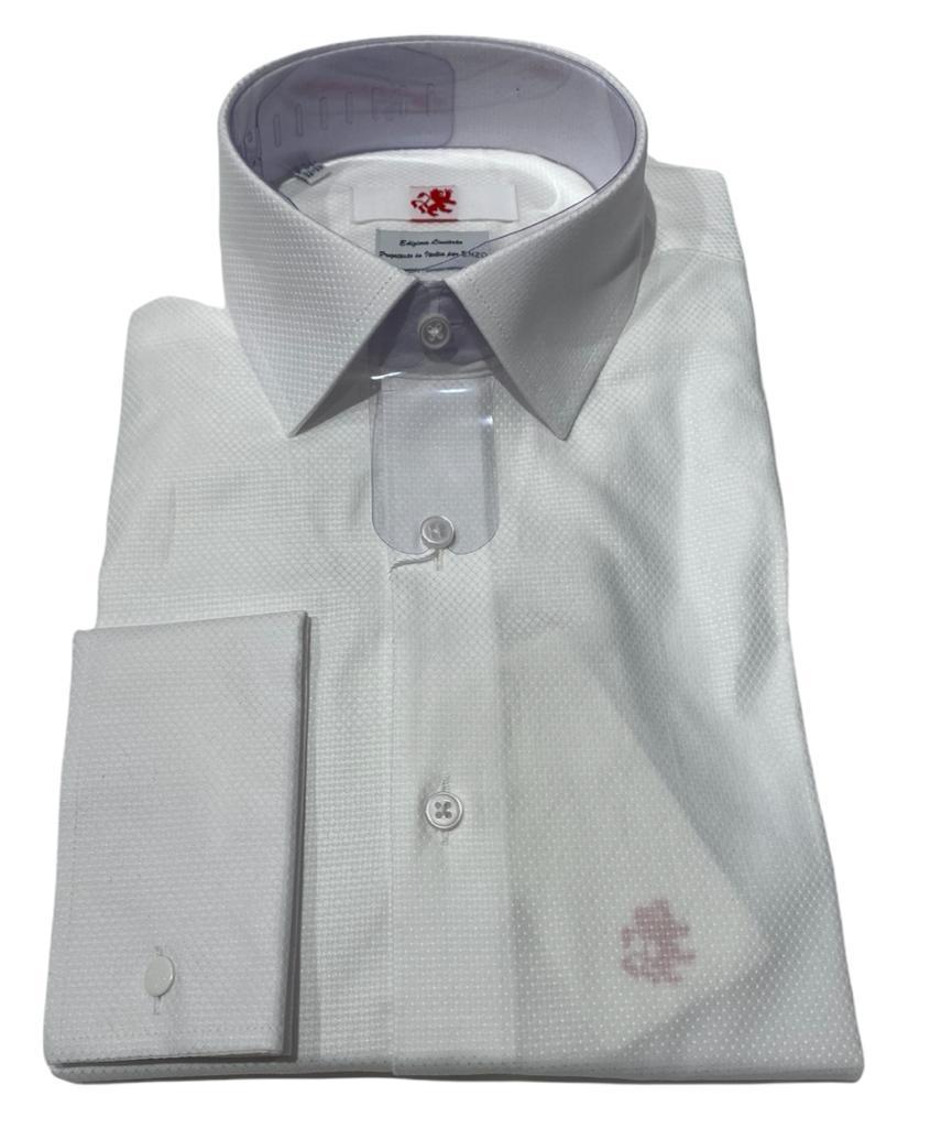 Enzo Shirts piqué-white P2