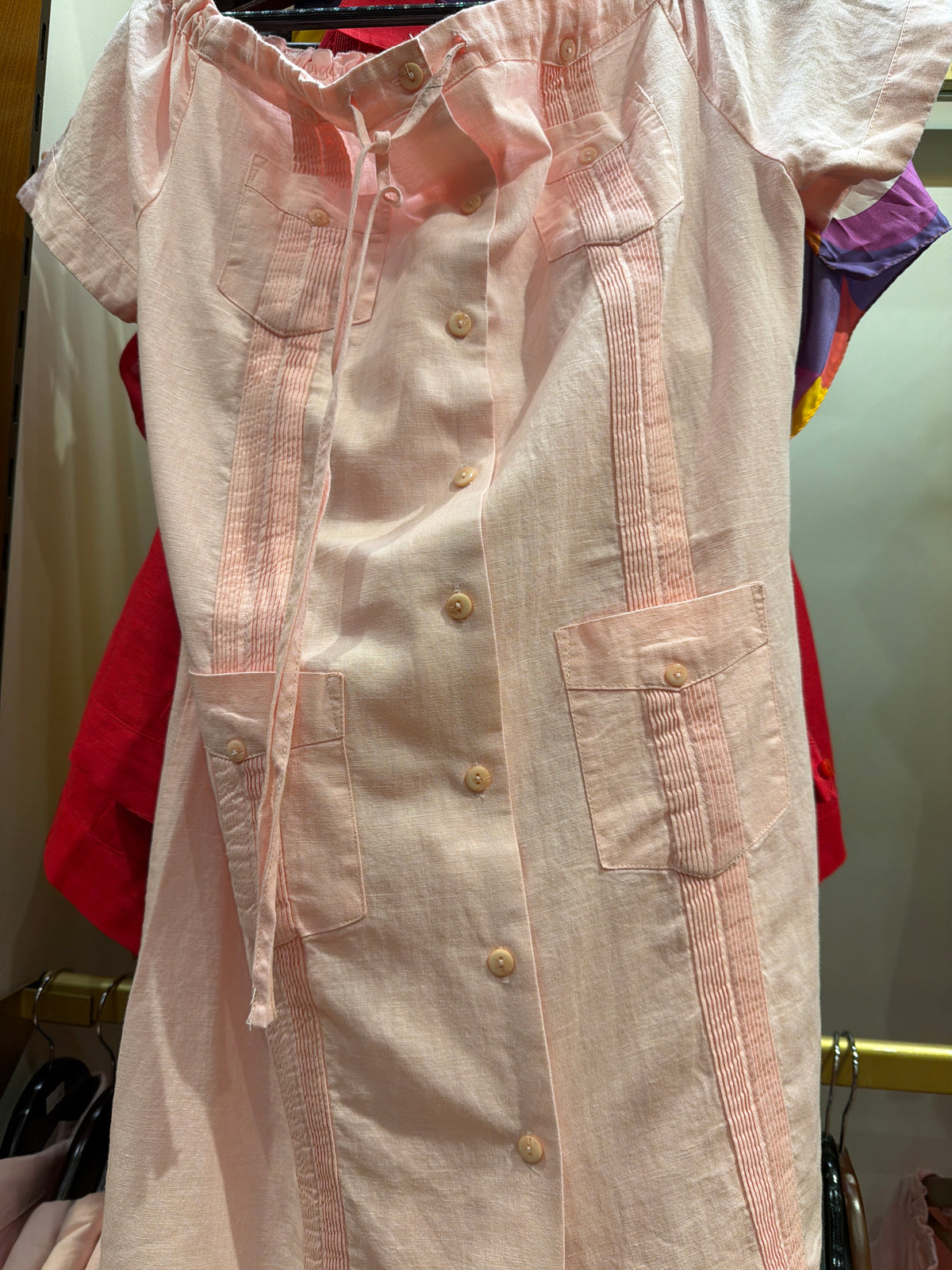Traje Guayabera Peach
