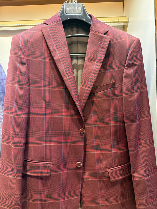 Pronto Moda Jacket Burgundy