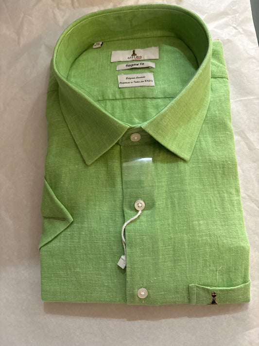 Ottimo shirts bright green short