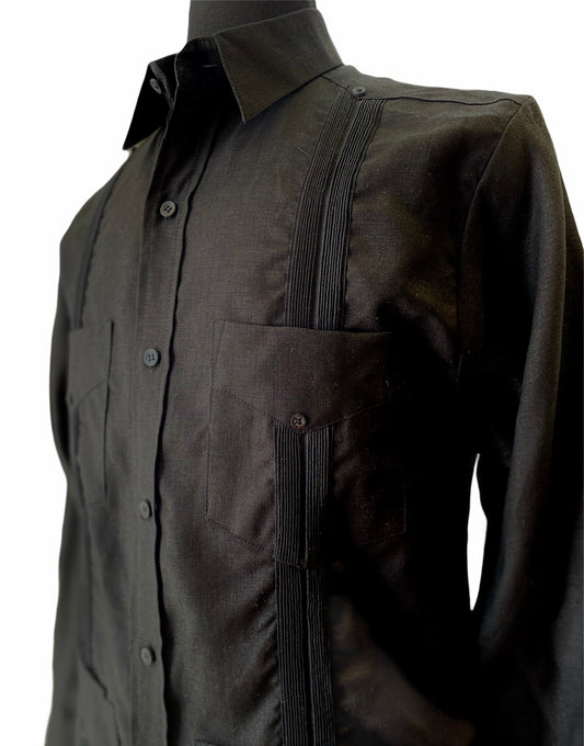 Guayabera Enzo BLACK