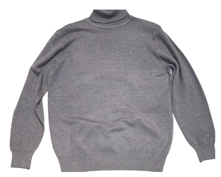 Enzo Cashmere Turtleneck Grey